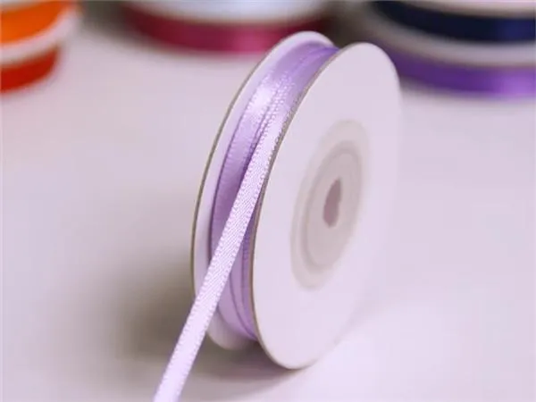 100 Yards 1/16" DIY Lavender Single Face Satin Ribbon Wedding Party Dress Favor Gift Craft