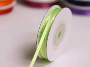 100 Yards 1/8" DIY Apple Green Satin Ribbon Wedding Party Dress Favor Gift Craft