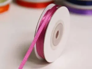 100 Yards 1/8" DIY Burgundy Satin Ribbon Wedding Party Dress Favor Gift Craft