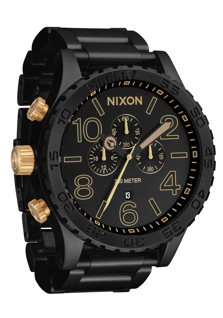 51-30 Chrono - Matte Black / Gold