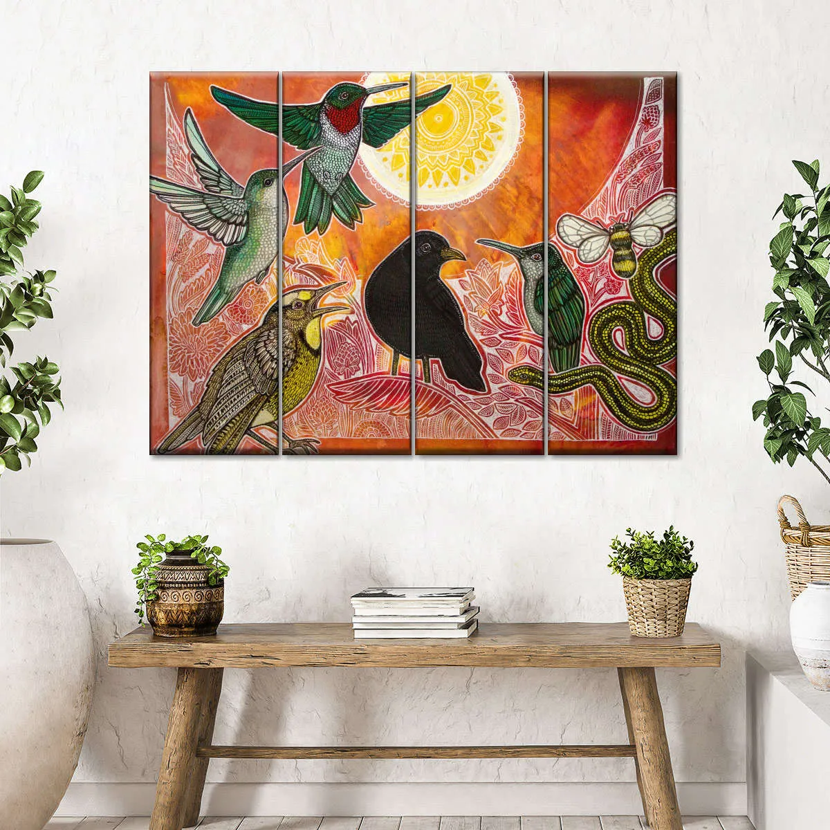 A Garden Party Wall Art