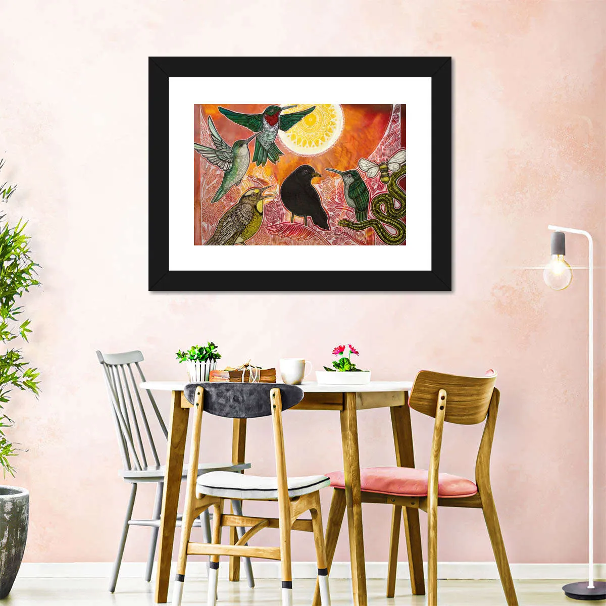 A Garden Party Wall Art