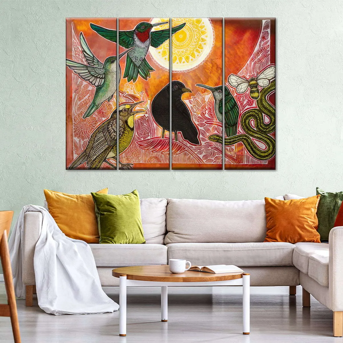 A Garden Party Wall Art