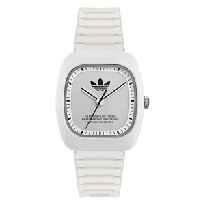 Adidas Originals Retro Wave Two Unisex White Watch AOSY24030