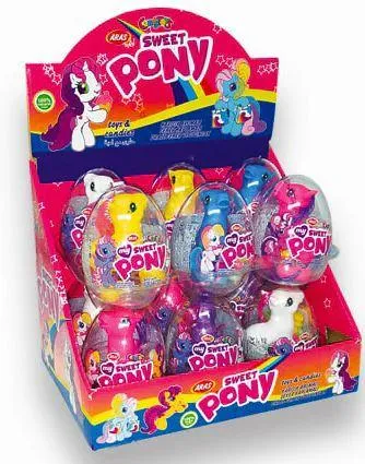 ARAS PONY SURPRISE EGG & CANDY 10GM