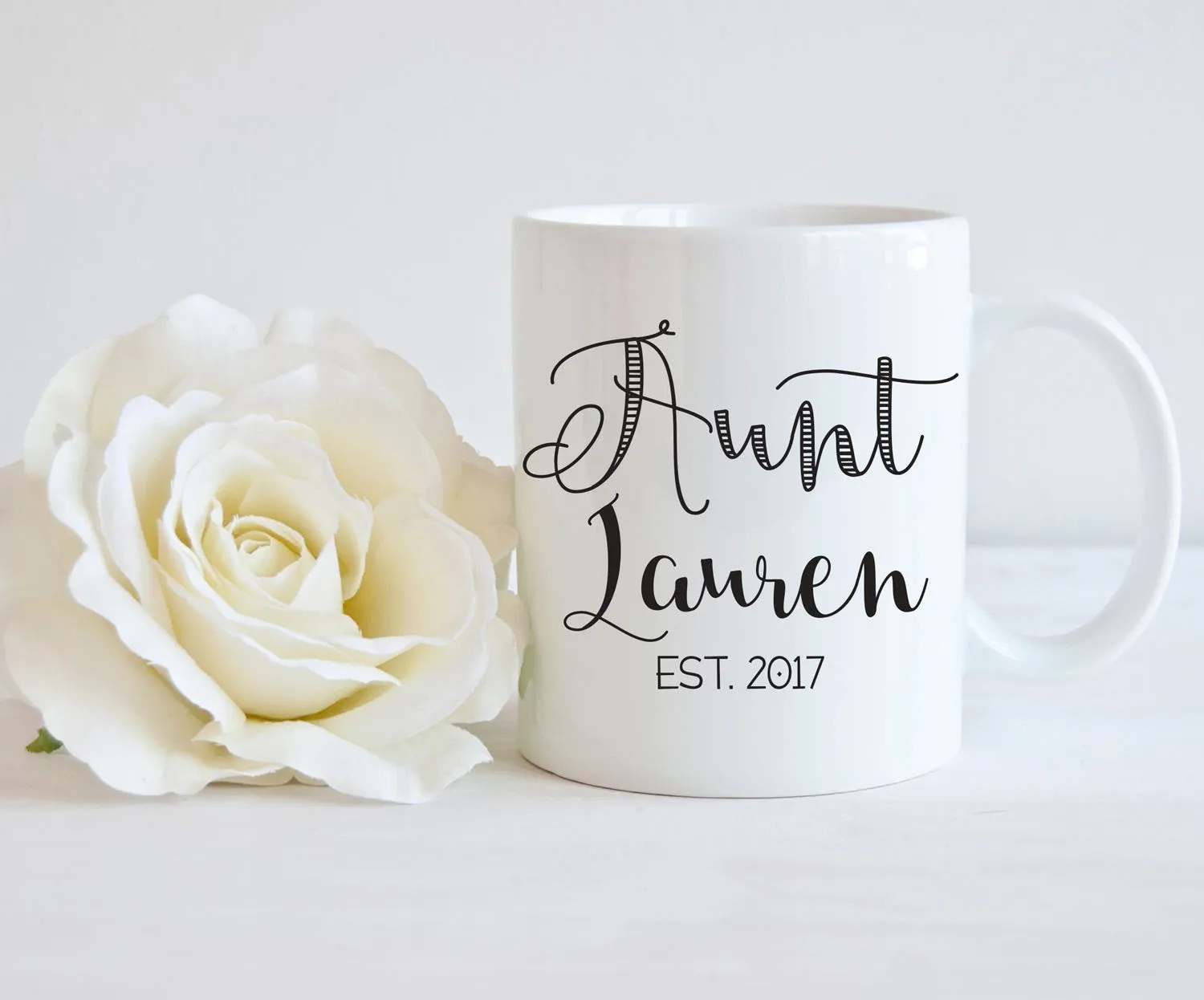 Aunt and Uncle Mugs, Aunt Mug, Personalized Gift, Uncle Mug, Gift for Aunt, Gift For Uncle, Baby Reveal, Pregnancy Announcement Mug,