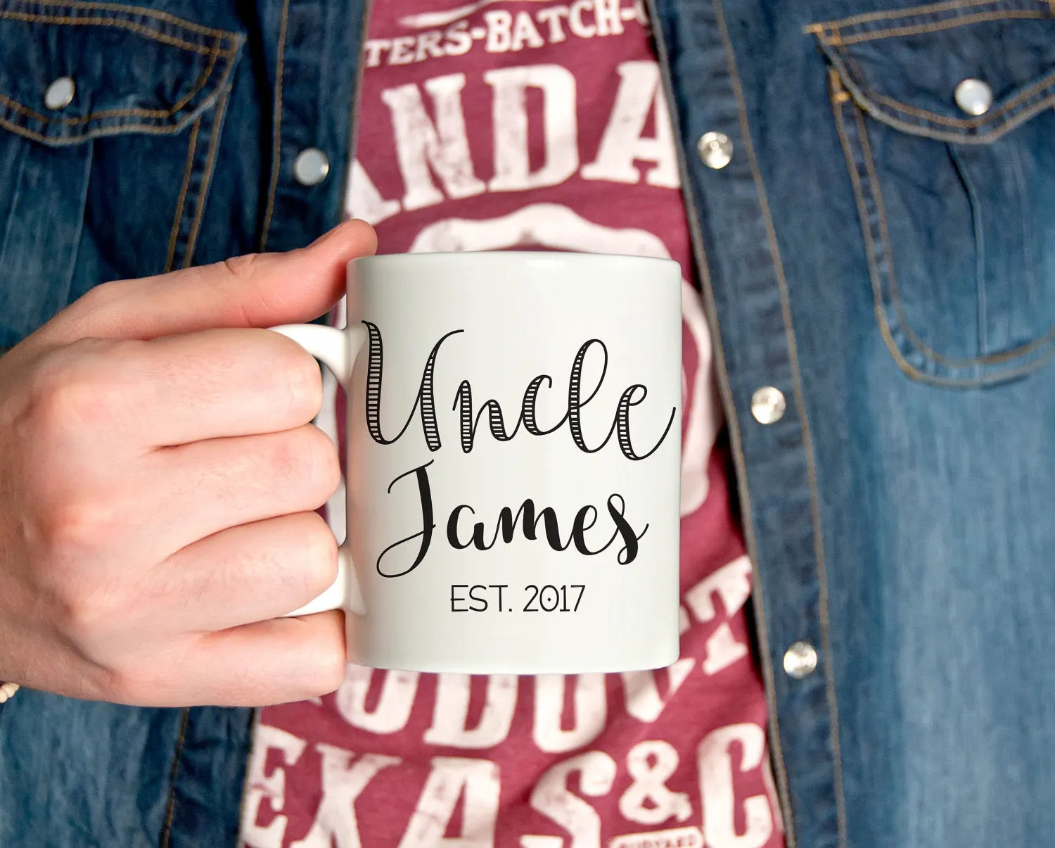 Aunt and Uncle Mugs, Aunt Mug, Personalized Gift, Uncle Mug, Gift for Aunt, Gift For Uncle, Baby Reveal, Pregnancy Announcement Mug,