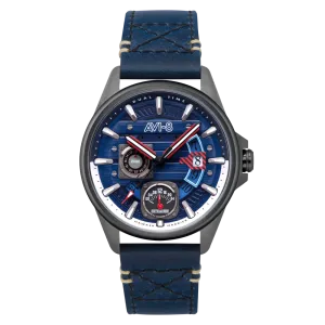 AVI-8 Hawker Harrier Farley Blue Mens Watch AV-4098-03