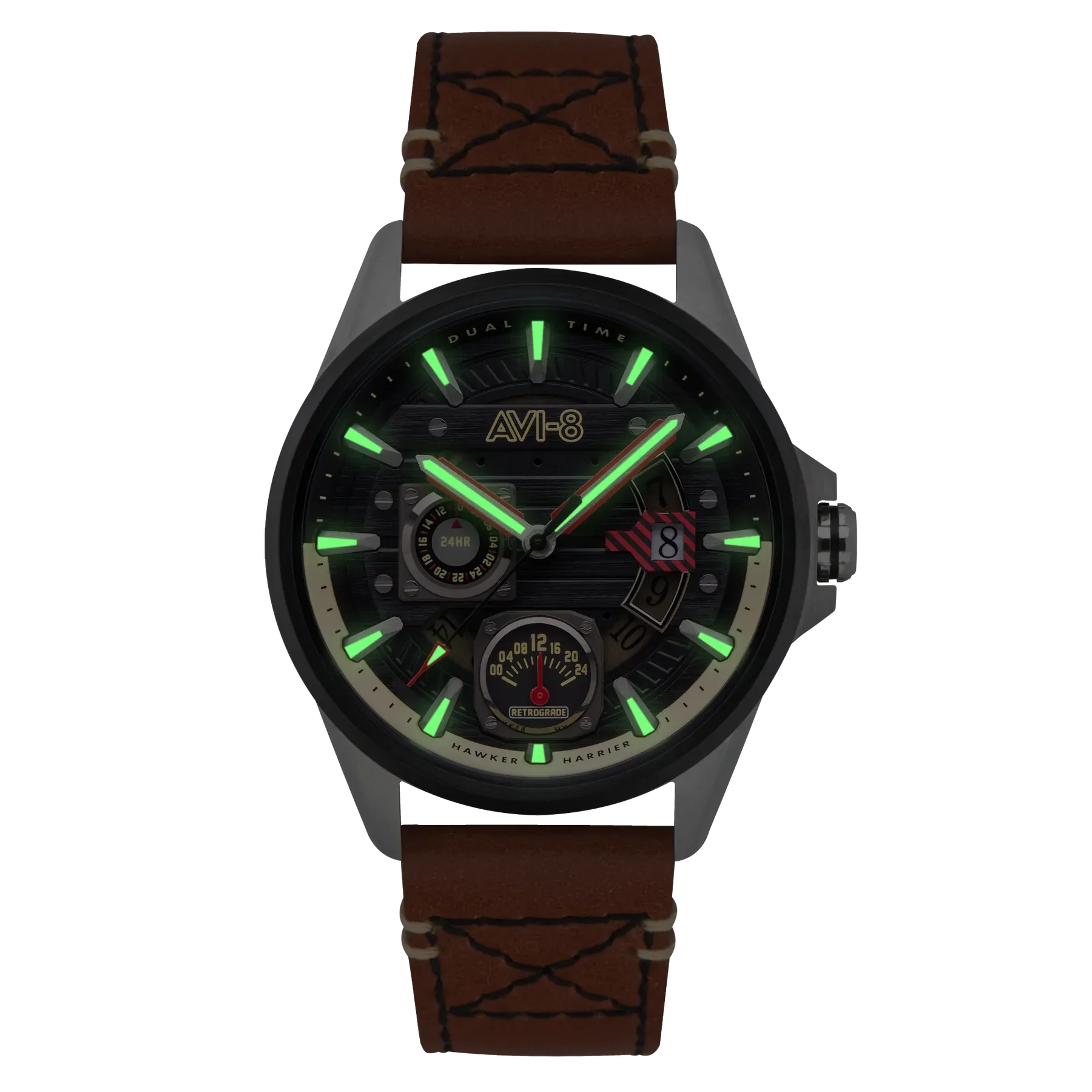 AVI-8 Hawker Harrier TERRAIN Mens Black Watch AV-4098-02