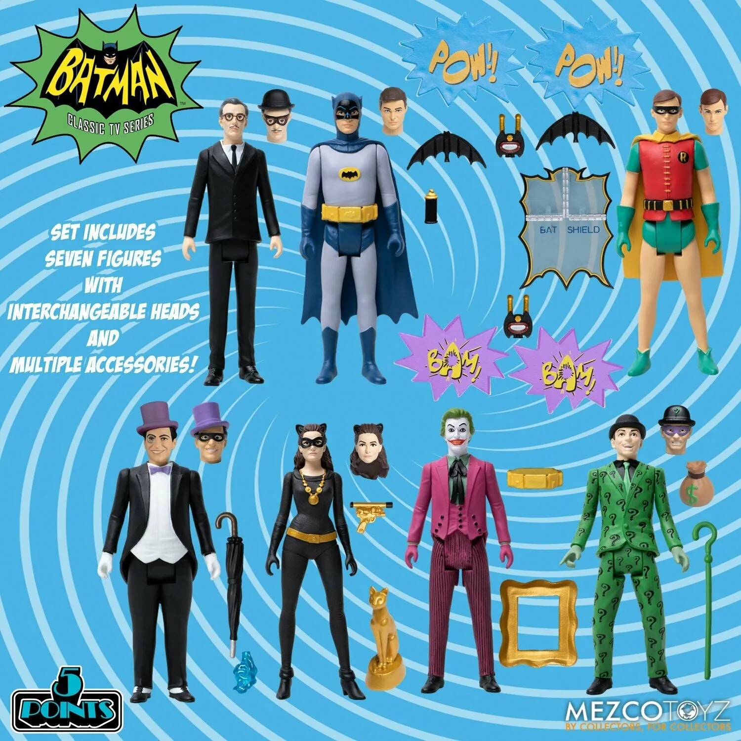 Batman 5 Points Deluxe Boxed Set