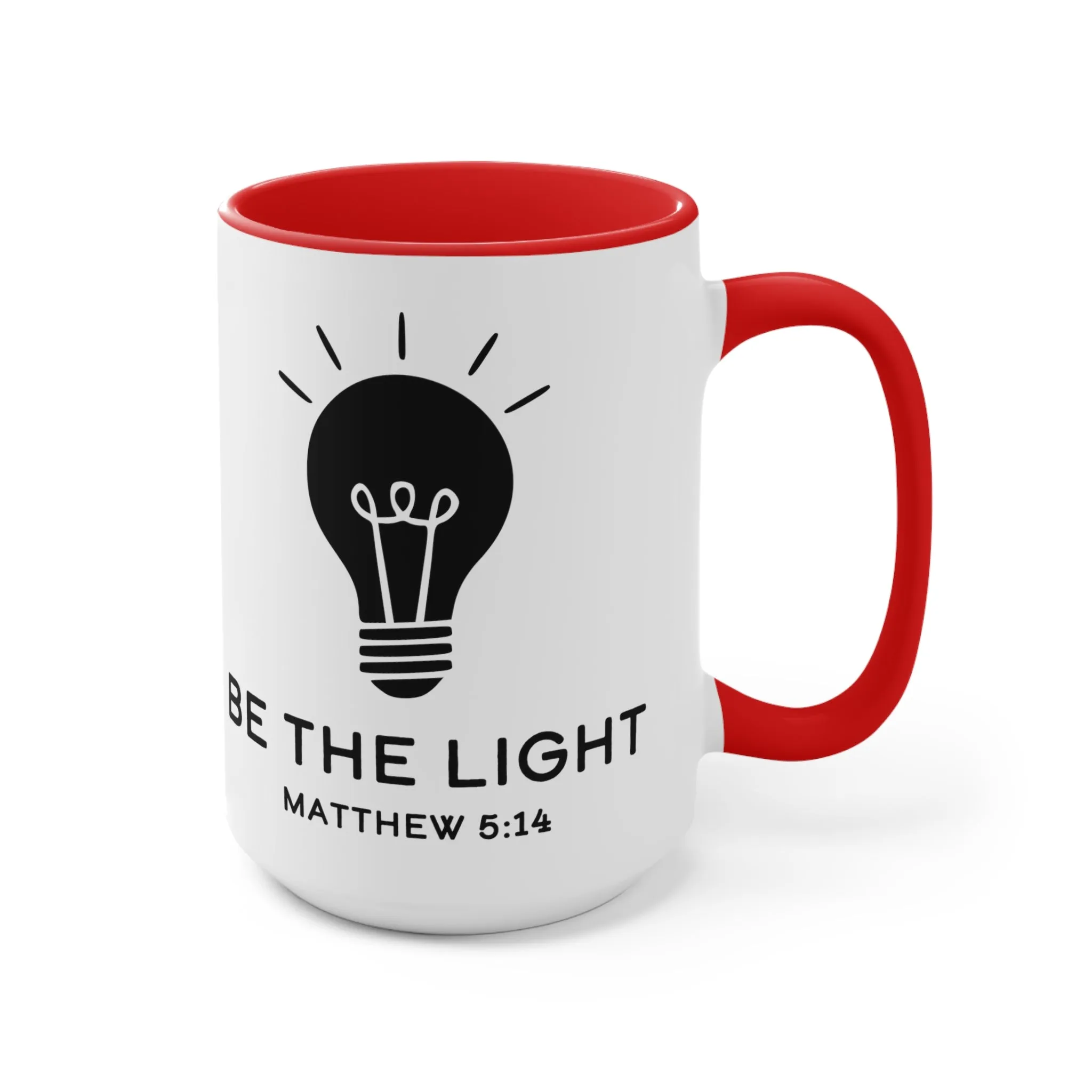 Be The Light Mug (2 sizes, 3 colors)