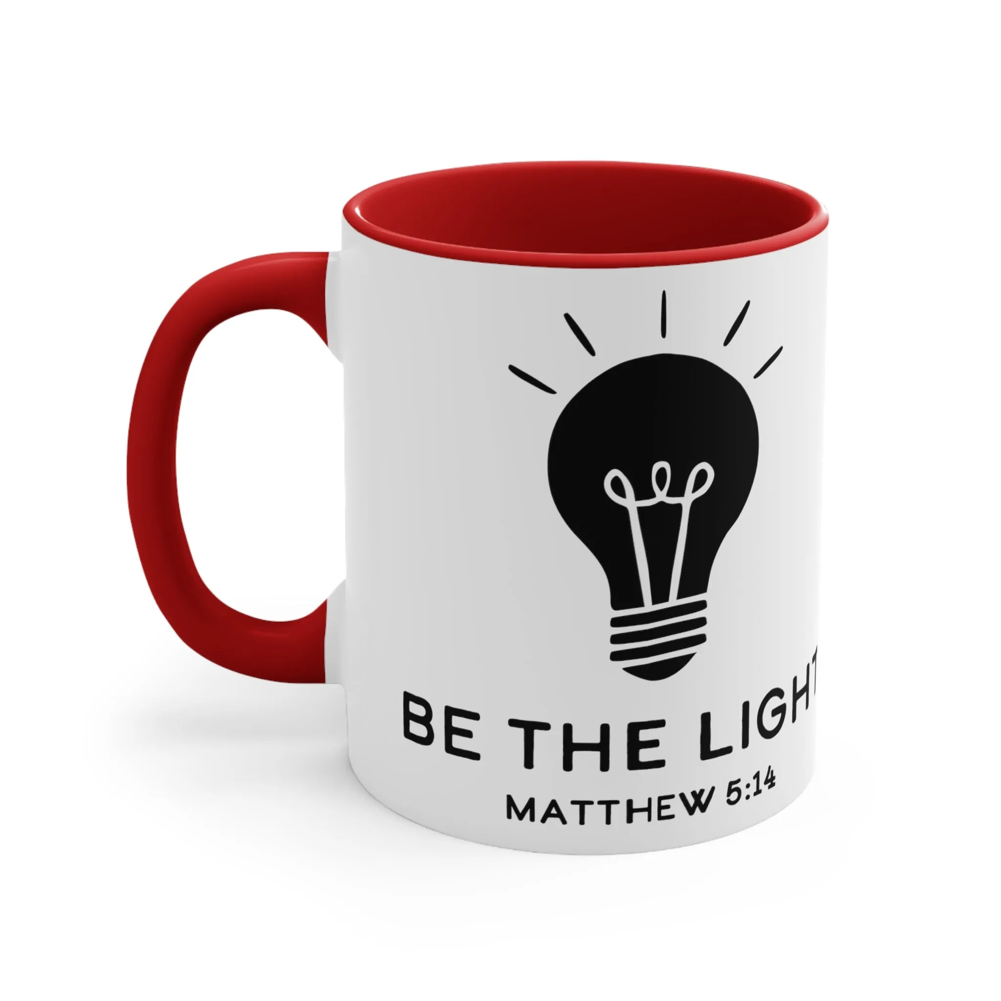 Be The Light Mug (2 sizes, 3 colors)