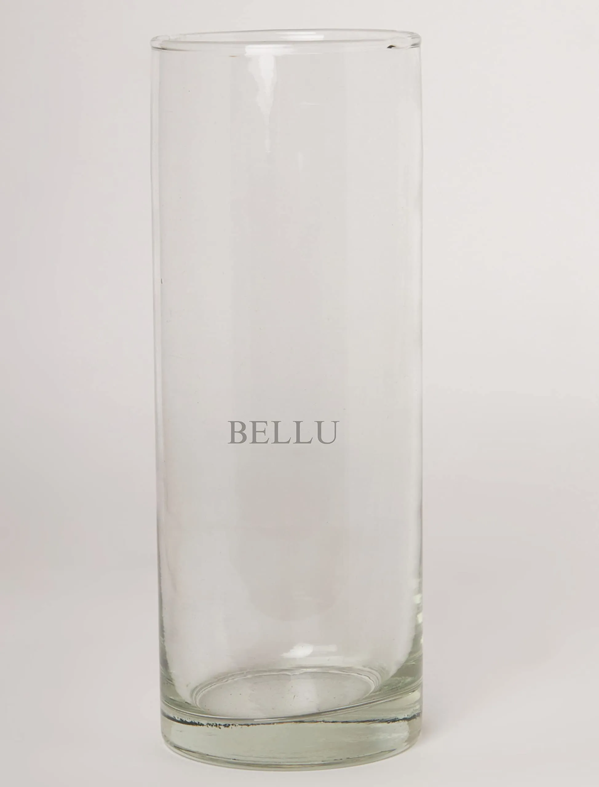 BELLU Glass Cylinder Vases 8.5 Inch Tall - Multi-use: Pillar Candle, Floating Candles Holders or Flower Vase – Perfect as a Wedding Centerpieces Pack of 1(Clear)