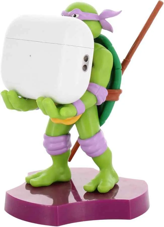 Cable Guys - Teenage Mutant Ninja Turtles Donatello Holdems 4 Inch Figure Mobile Phone & Earbud Holder