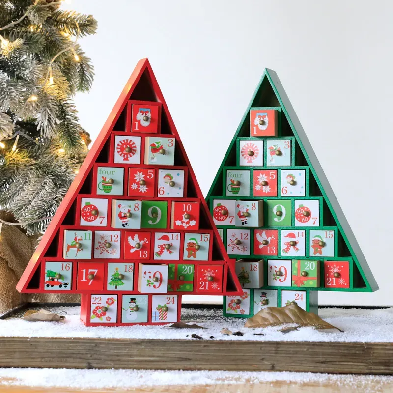 Cherry Blossom - Wooden Advent Calendar