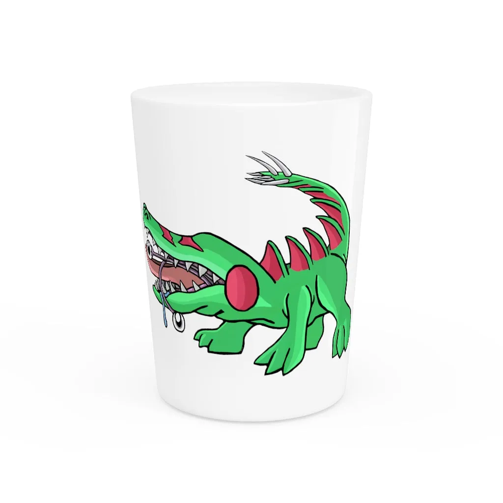 Crocodilas Shot Glass