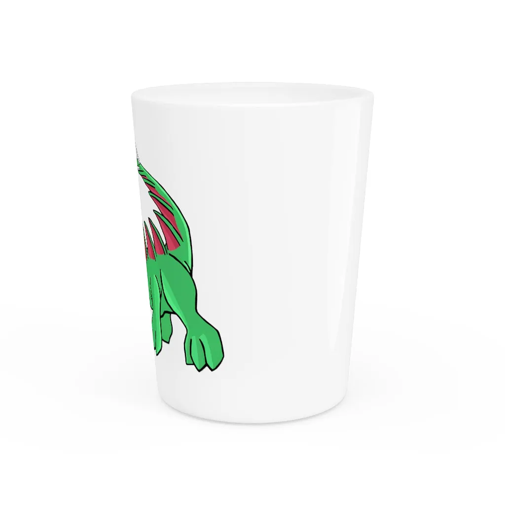 Crocodilas Shot Glass