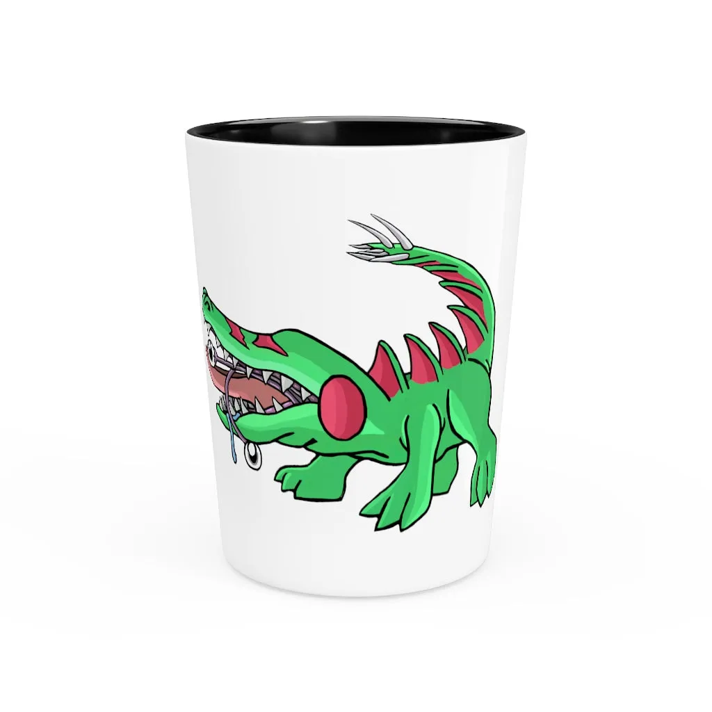 Crocodilas Shot Glass