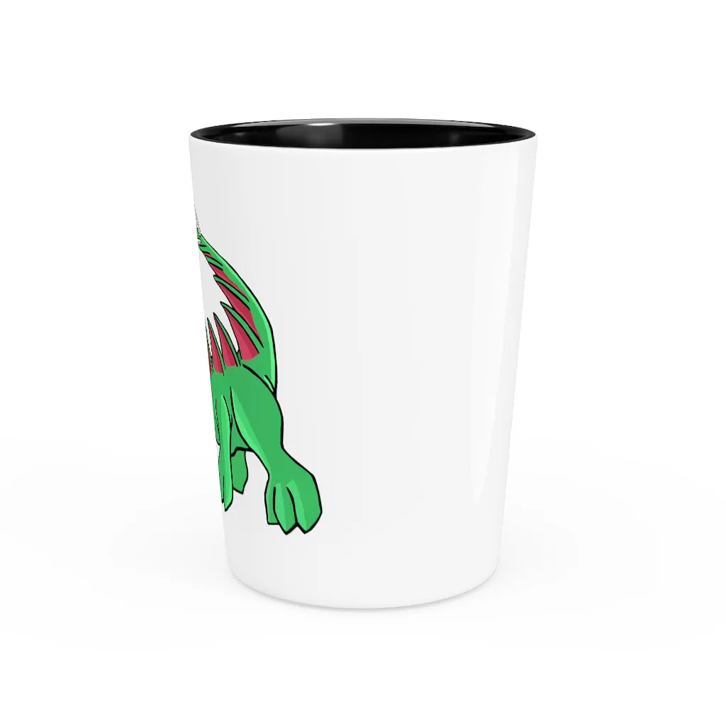 Crocodilas Shot Glass