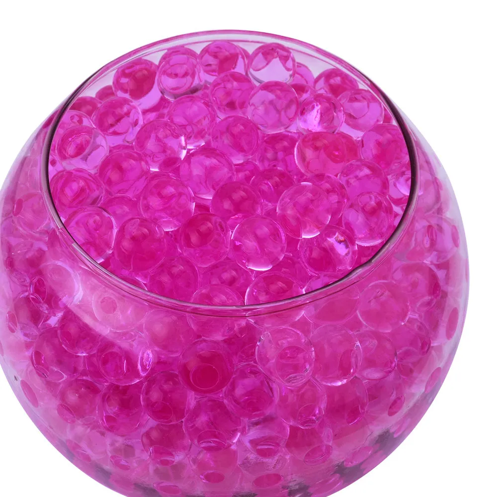 Crystal Soil Water Beads Mud Balls for Wedding, Party, Decor, Flower Arrangements,Grow Ball Craft-Home Decor Red wine 100 gram/lot 10180445