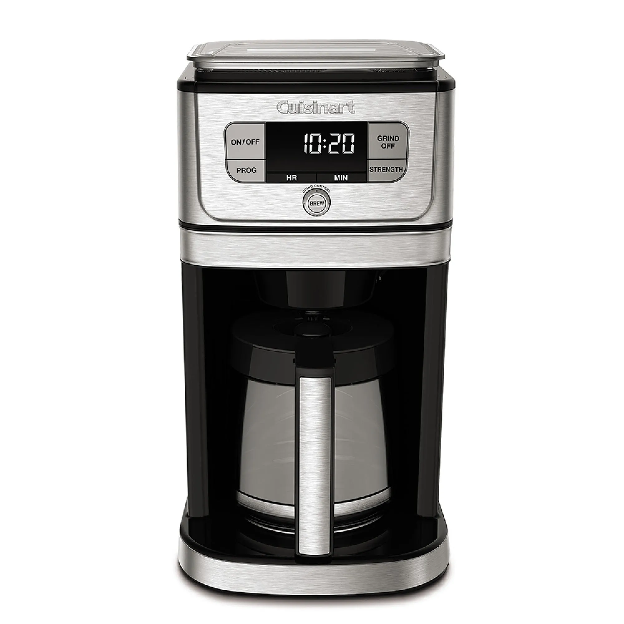 Cuisinart Burr Grind & Brew Coffee Maker with Glass Carafe – 12 Cup