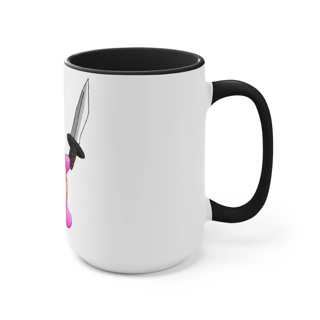 Curswordsman Accent Mug