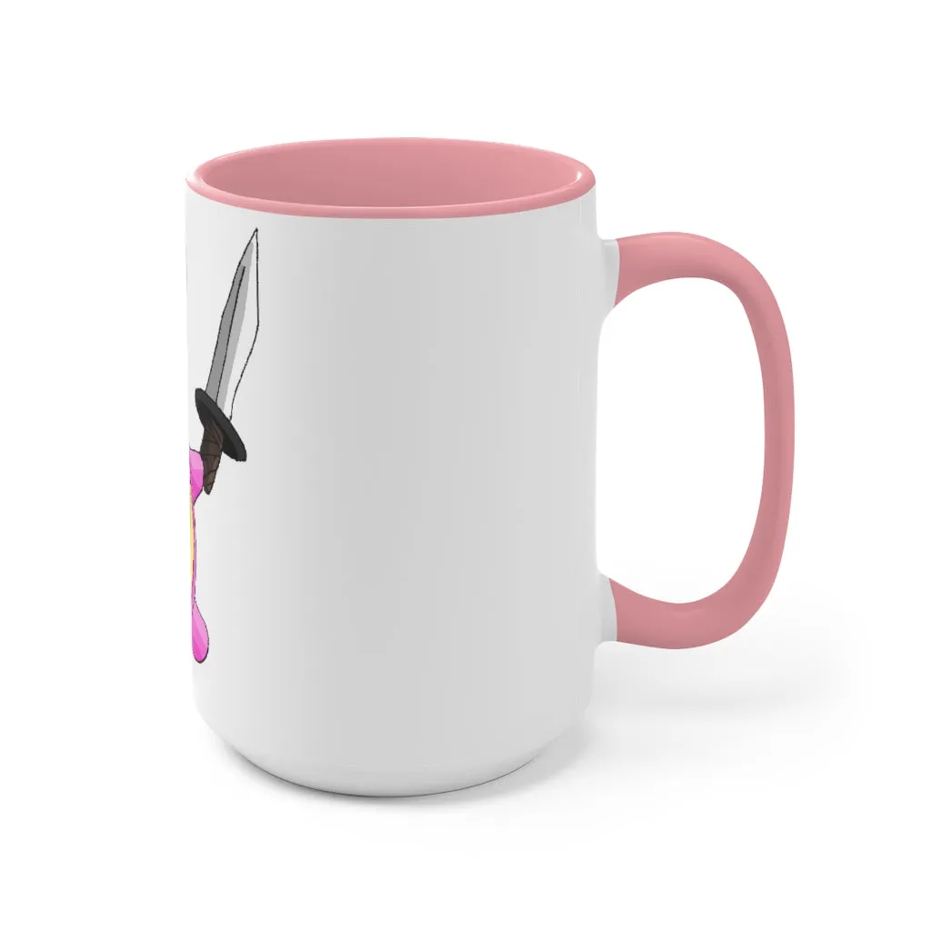 Curswordsman Accent Mug