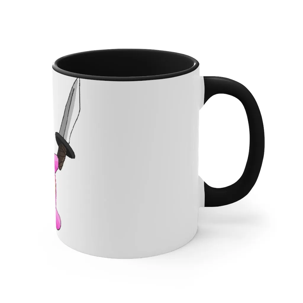 Curswordsman Accent Mug