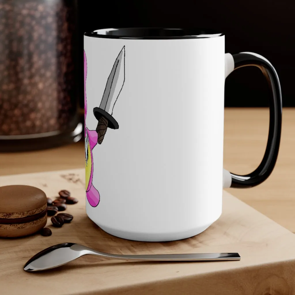 Curswordsman Accent Mug