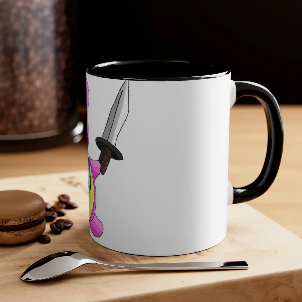 Curswordsman Accent Mug