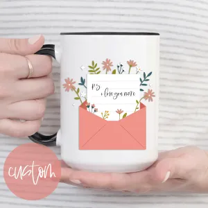 Custom Love Letter Mug