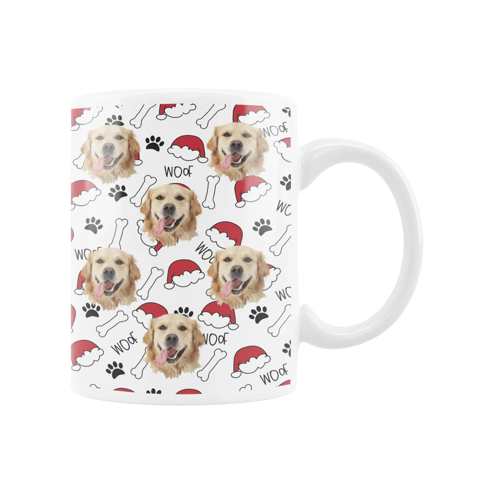 Custom Santa Woof Mug