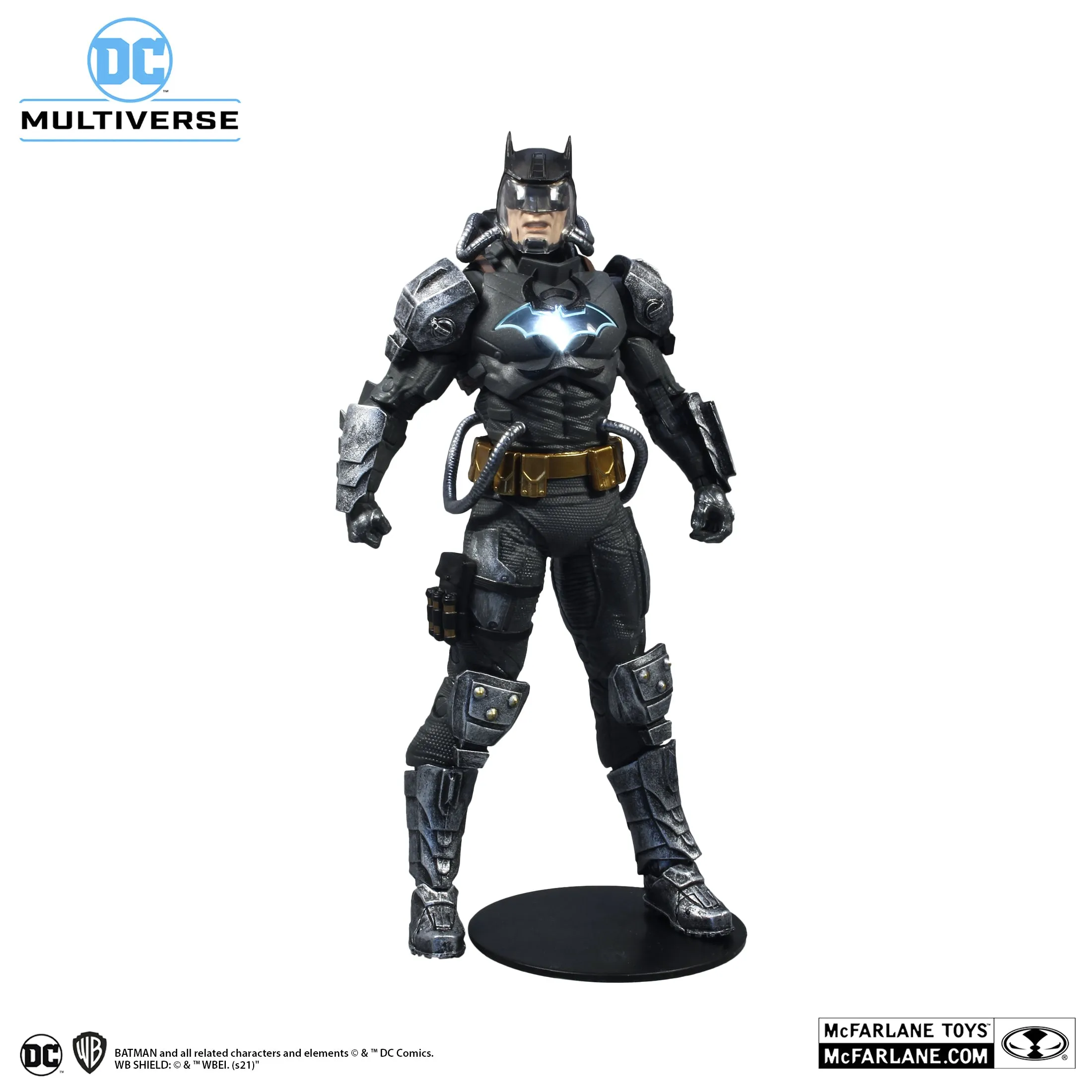 DC Multiverse Batman Hazmat Batsuit Gold Label (Lights Up) 7" Scale Inch Action Figure - McFarlane Toys *SALE!*