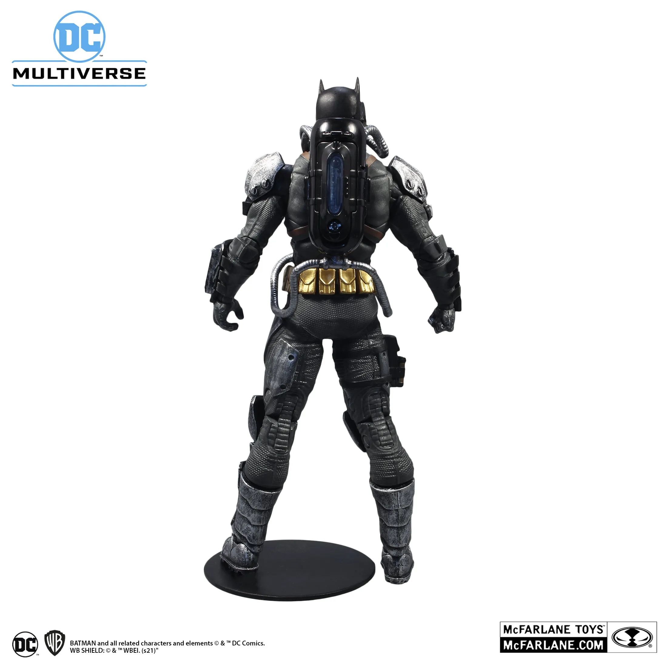 DC Multiverse Batman Hazmat Batsuit Gold Label (Lights Up) 7" Scale Inch Action Figure - McFarlane Toys *SALE!*