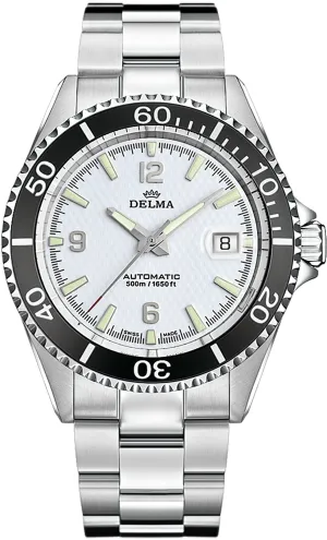 DEL Watch Santiago AutoMTic White