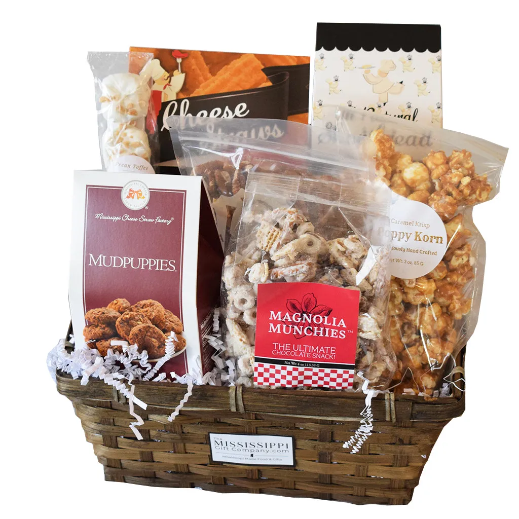 Deluxe Mississippi Munchies Basket