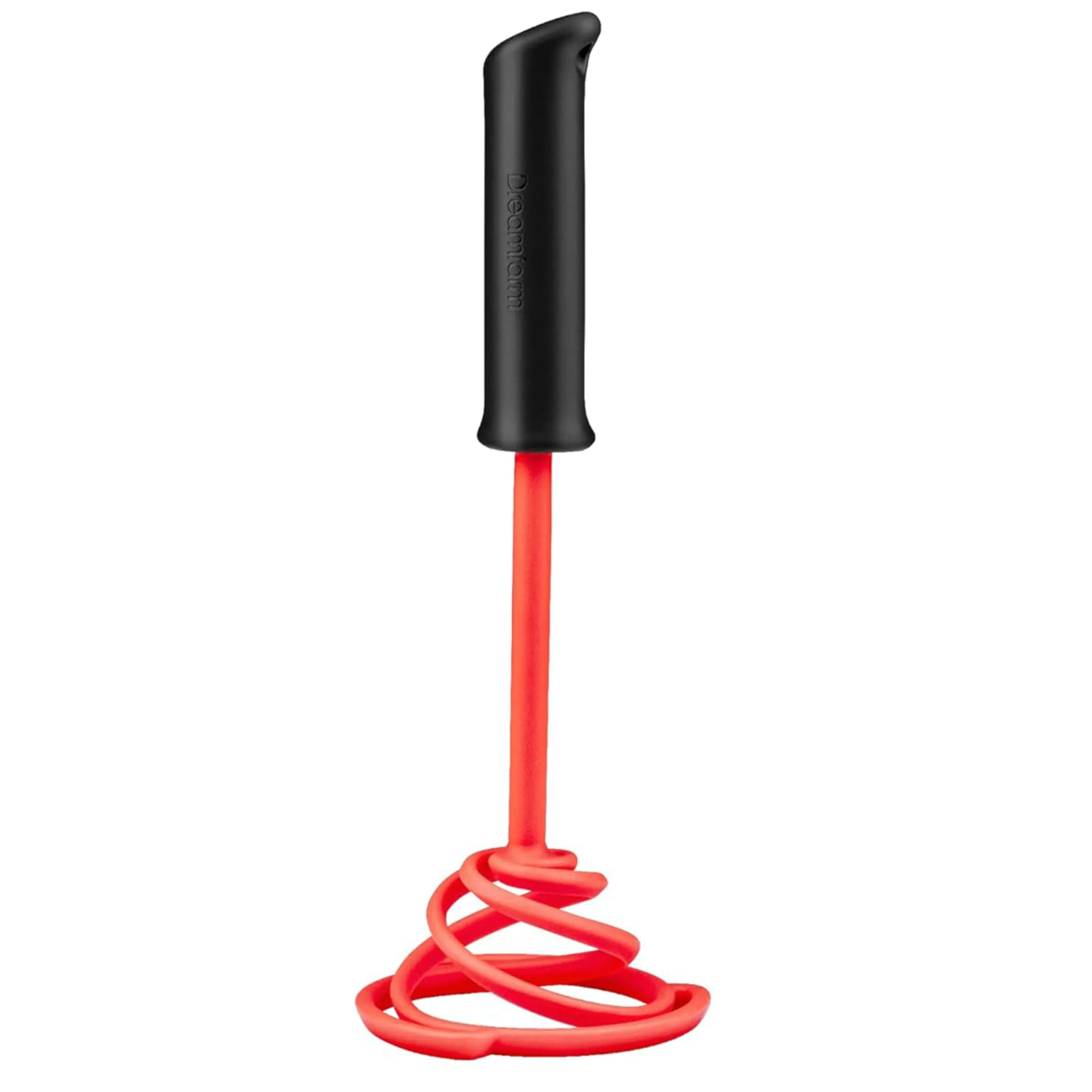 Dreamfarm Smood Lite Nylon Spring Coil Vegetable and Potato Masher – Red