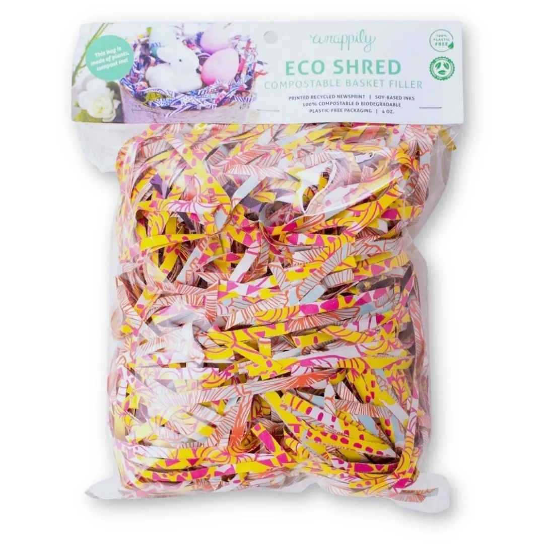 Eco Shred Basket Filler - Yellow