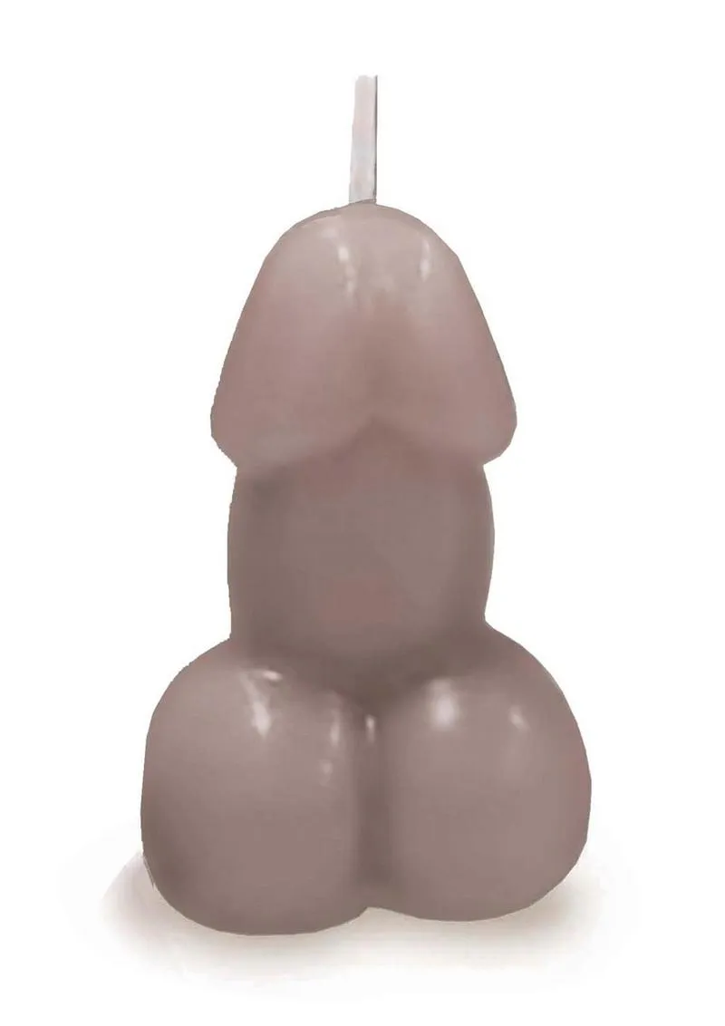 Eden's Candle Vanilla Scented Penis - Taupe