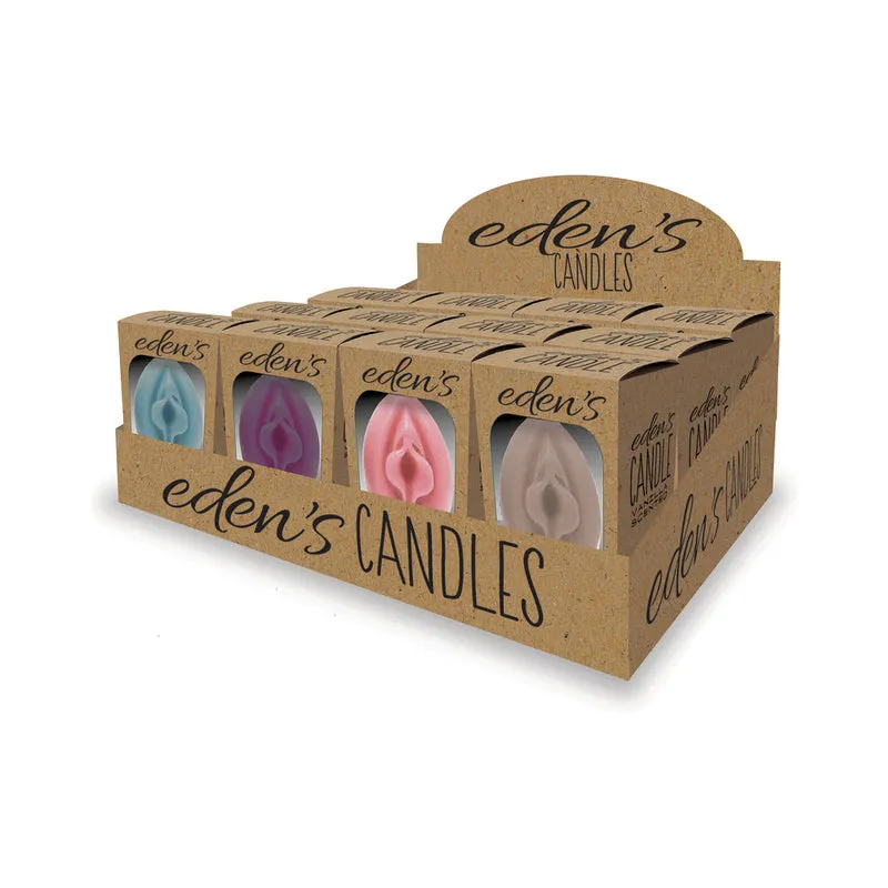 Eden's Vagina Candles 12-Piece Display