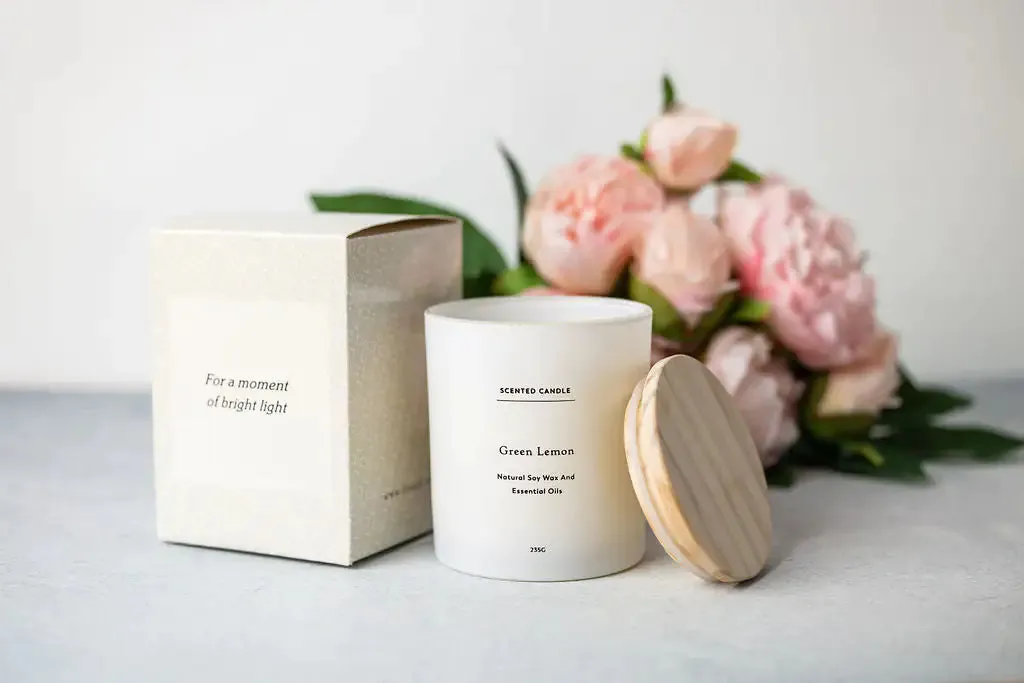 Eucalyptus Peppermint Scented Candles Gift Set