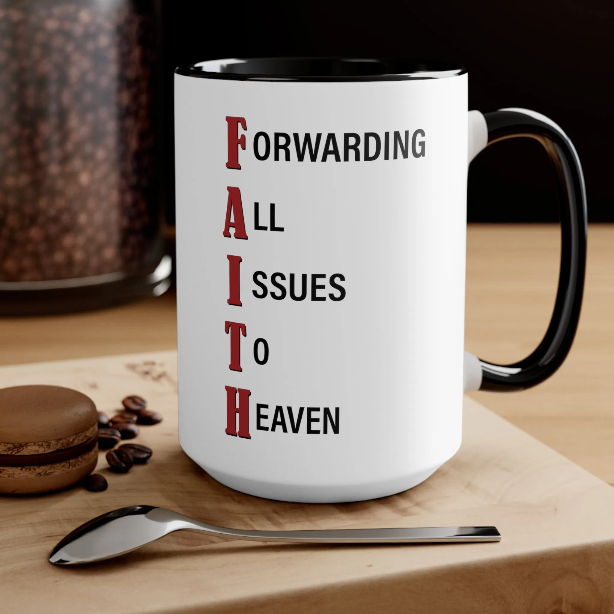 FAITH Mug (2 sizes, colors)