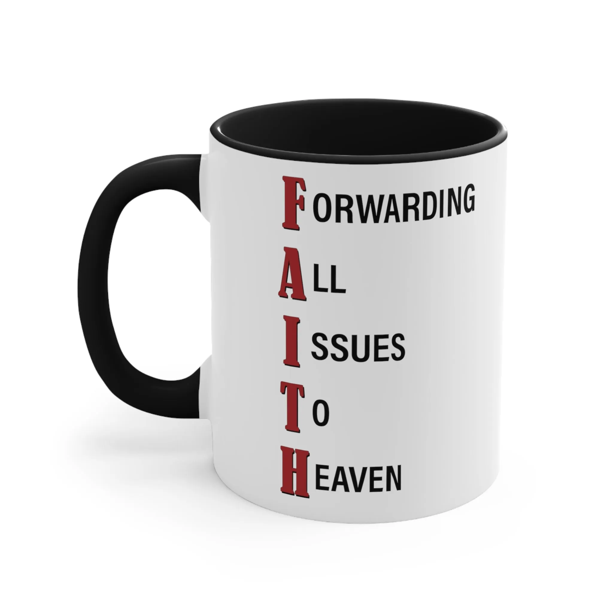 FAITH Mug (2 sizes, colors)