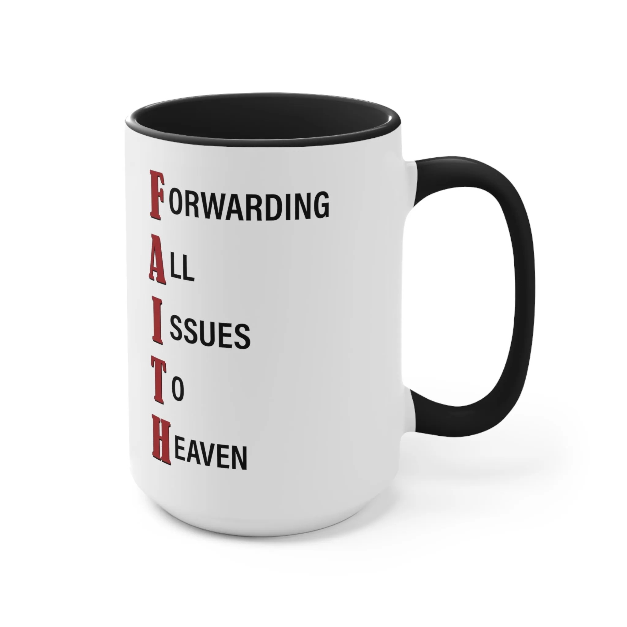 FAITH Mug (2 sizes, colors)