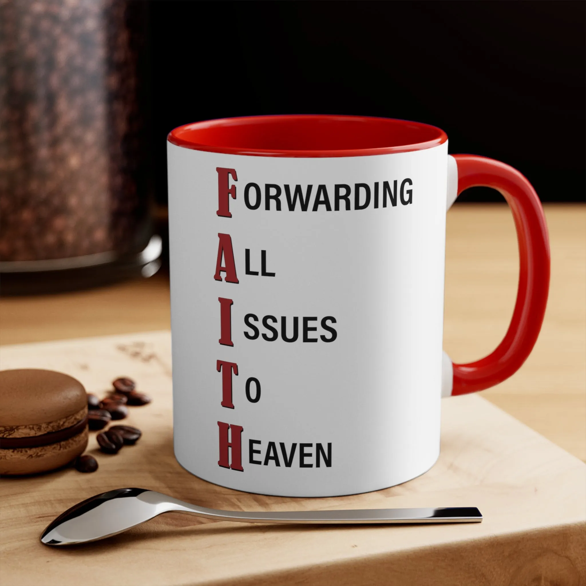 FAITH Mug (2 sizes, colors)