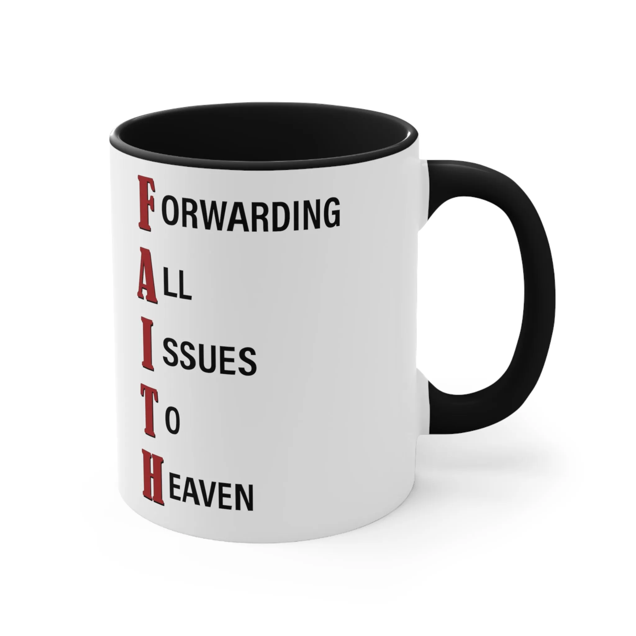 FAITH Mug (2 sizes, colors)