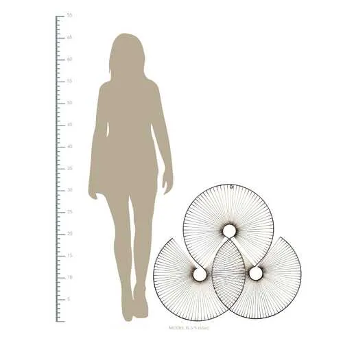 Fan Metal Wall Decor