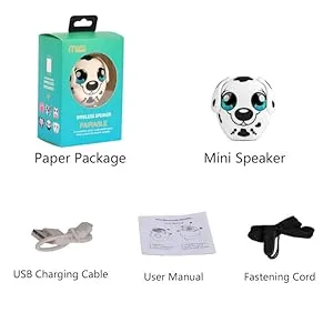 Fashionit Wireless U Mini Speaker For Kids – Dog