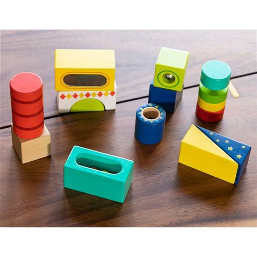 Fat Brain Toys - Explore and Discover Sensory Blocks