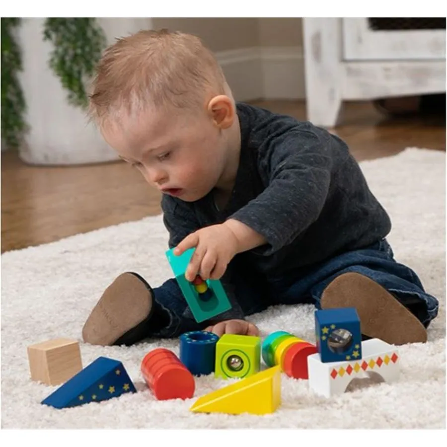 Fat Brain Toys - Explore and Discover Sensory Blocks